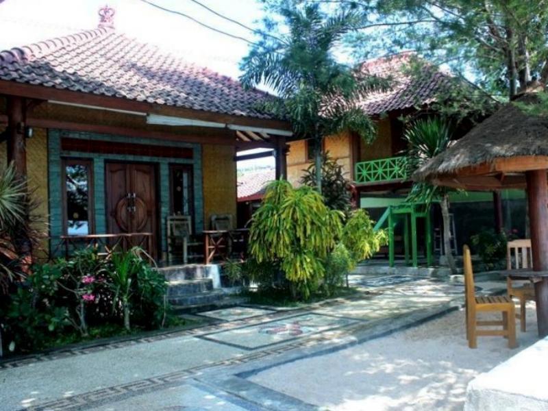 Krisna Bungalows And Restaurant Sekotong Exterior foto